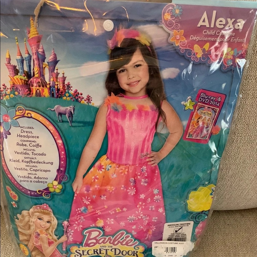 Girls Barbie costume